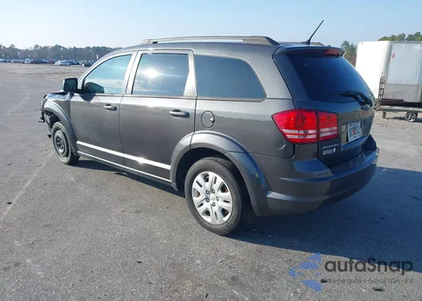 2018 Dodge Journey Se from USA, damaged, VIN 3C4PDCAB2JT183295
